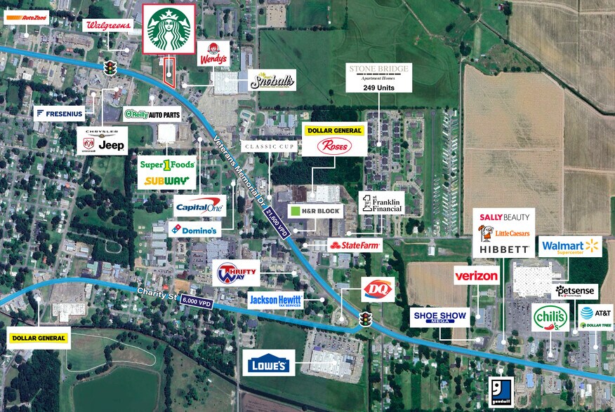 More Photos Of Veterans Memorial Drive & Odea Street, Abbeville Freestanding For Sale