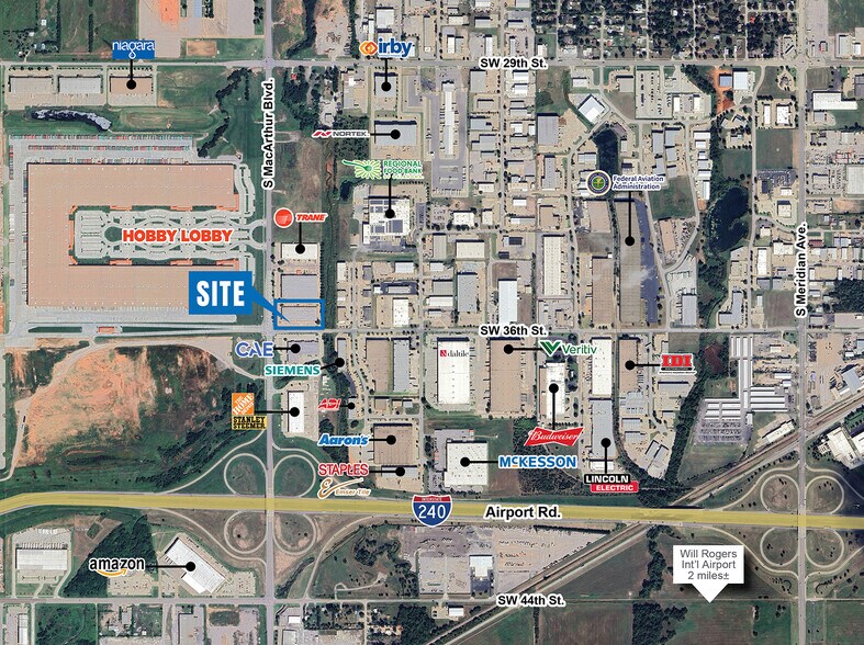 More Photos Of 3600 S MacArthur Blvd, Oklahoma City Light Manufacturing For Lease