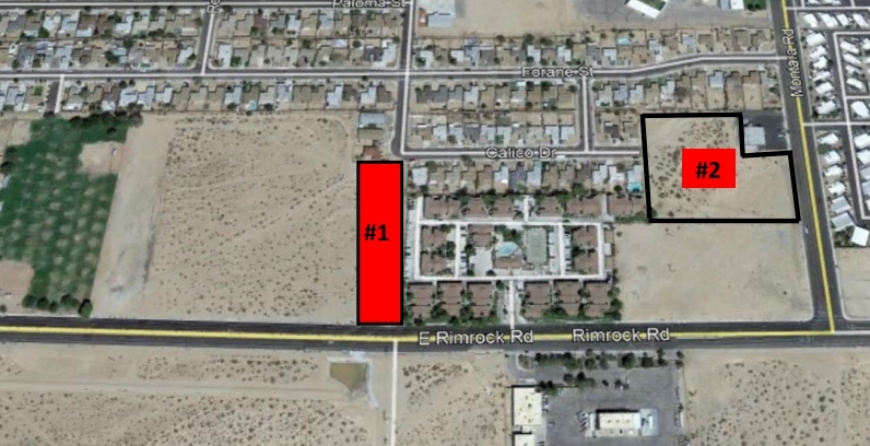 Primary Photo Of Montara Rd @ Rimrock, Barstow Land For Sale