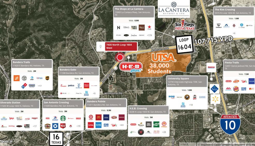 More Photos Of 7527 N Loop 1604 Hwy W, San Antonio General Retail For Sale
