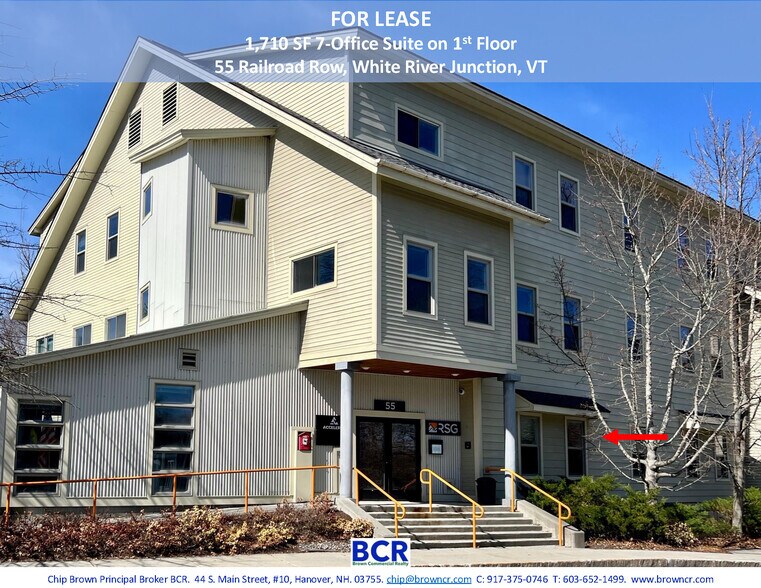 More Photos Of 55 Railroad Row, White River Junction Office For Sale