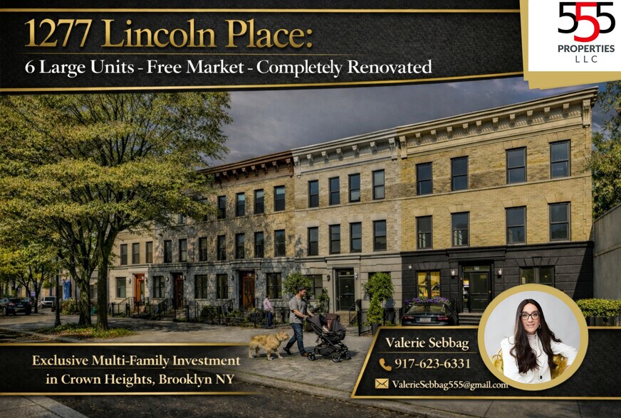 Primary Photo Of 1277 Lincoln Pl, Brooklyn Apartments For Sale
