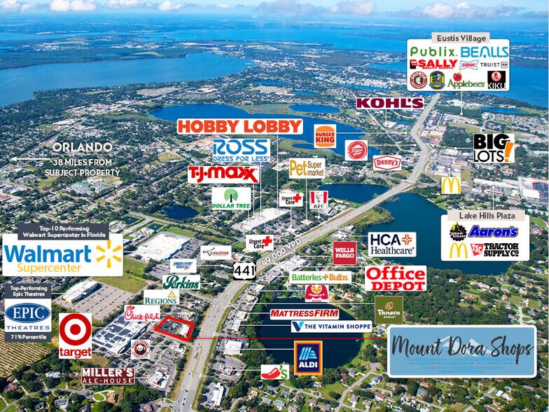 More Photos Of 17260 US Highway 441, Mount Dora Freestanding For Sale