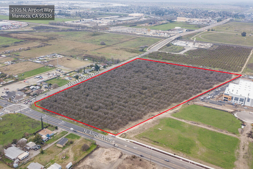 Primary Photo Of 2105 Airport Way, Manteca Land For Sale