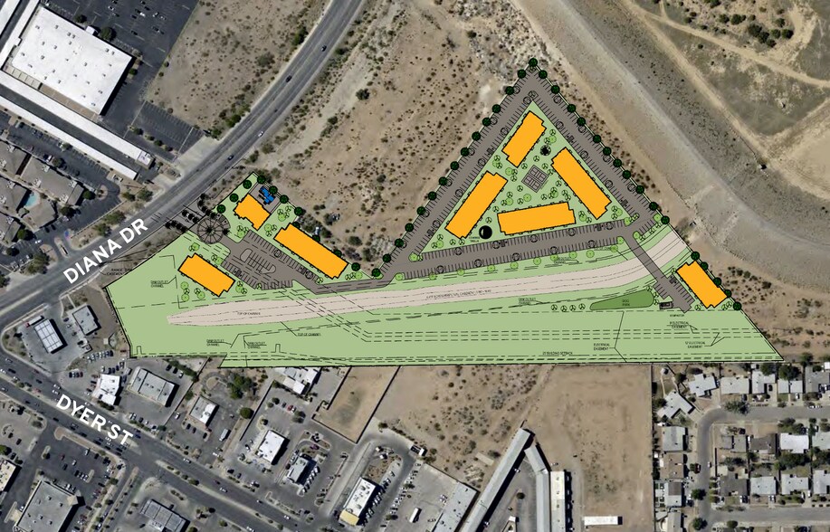 More Photos Of Diana Dr near Dyer St, El Paso Land For Sale