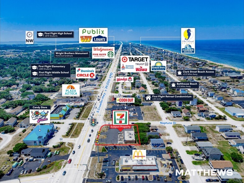 More Photos Of 1601 S Croatan Hwy, Kill Devil Hills Convenience Store For Sale