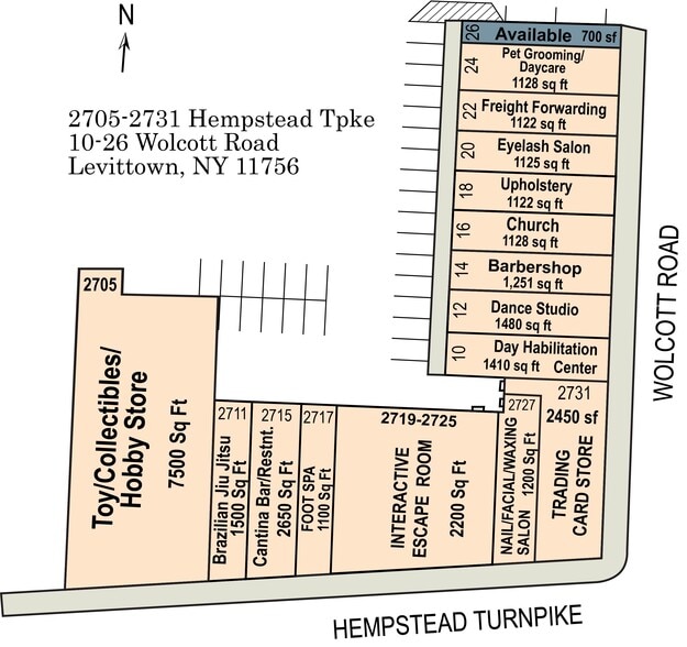 More Photos Of 2705-2731 Hempstead Tpke, Levittown Storefront For Sale