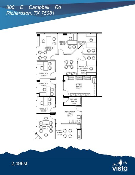 Primary Photo Of 800 E Campbell Rd, Richardson Office For Lease