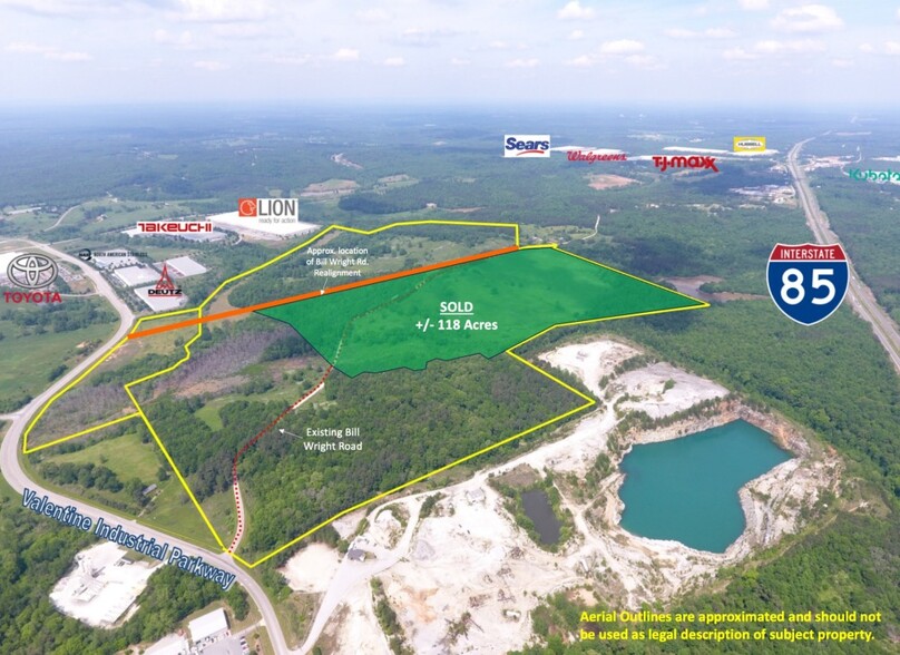 Primary Photo Of 0 0 Valentine Industrial Pky, Pendergrass Land For Sale