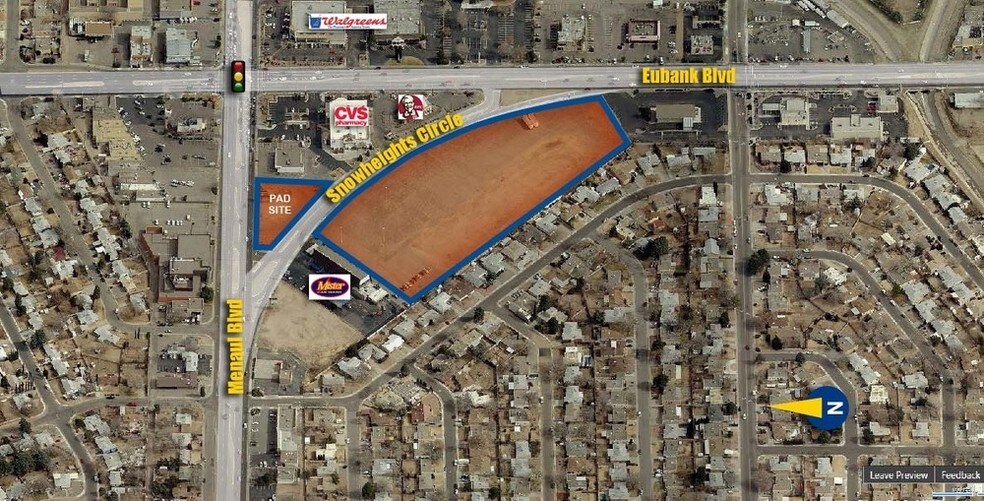 More Photos Of 2105-2113 Eubank NE, Albuquerque Land For Lease