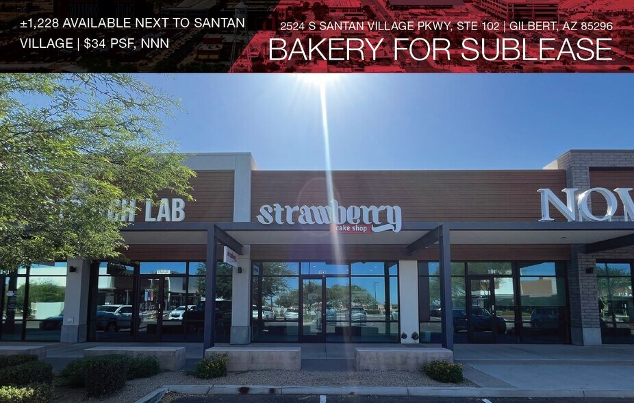 Primary Photo Of 2524 S San Tan Village Pkwy, Gilbert Storefront For Lease