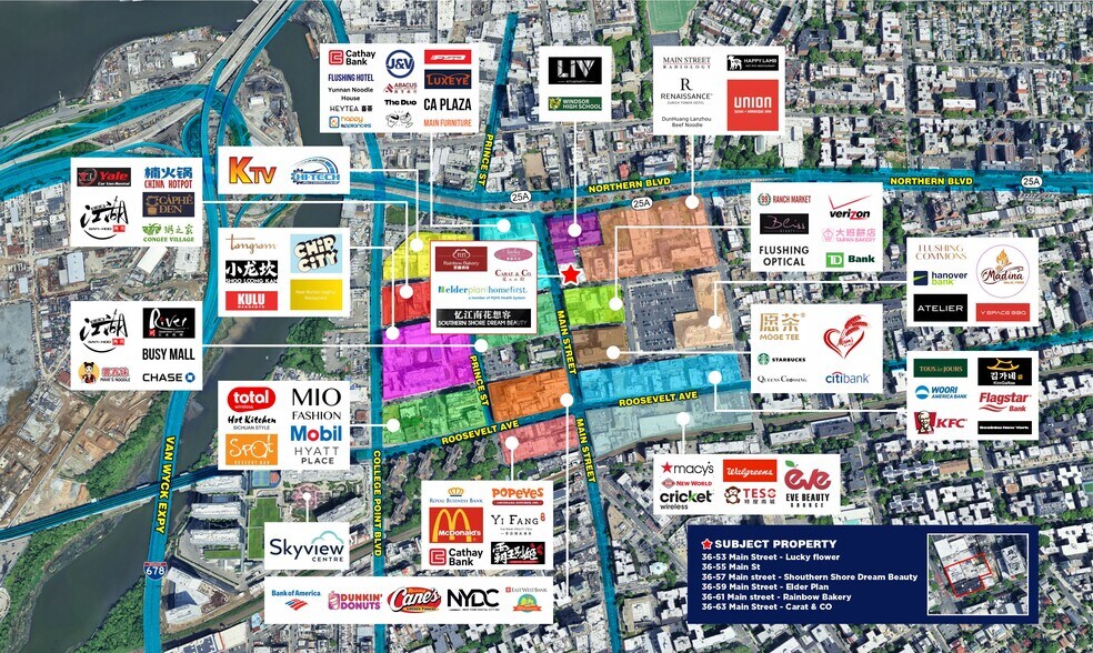 More Photos Of 3653-3669 Main St, Flushing Storefront Retail Office For Sale