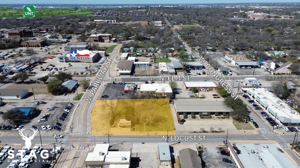 More Photos Of 503-515 N Locust st, Denton Land For Sale
