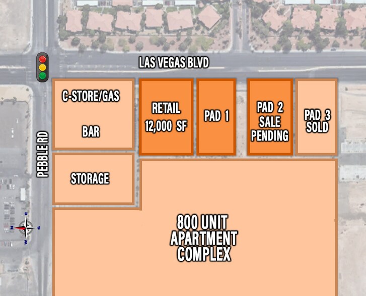 Primary Photo Of W Pebble Rd @ S Las Vegas Blvd, Las Vegas General Retail For Lease