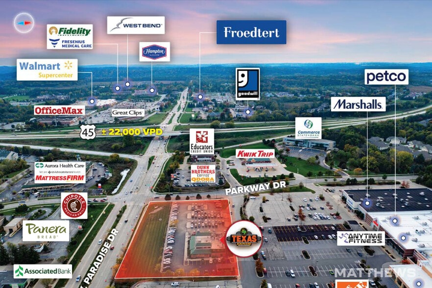 More Photos Of 800 W Paradise Dr, West Bend Restaurant For Sale