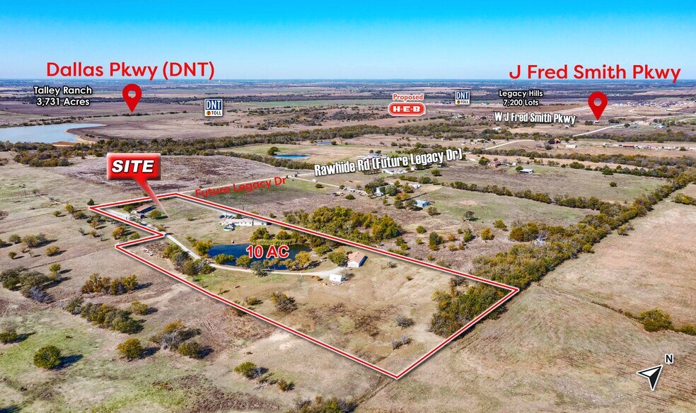 More Photos Of 7410 Rawhide Rd, Celina Land For Sale