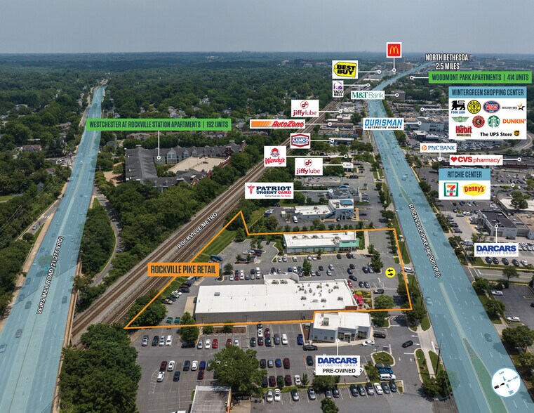 Primary Photo Of 718 Rockville Pike, Rockville Freestanding For Sale