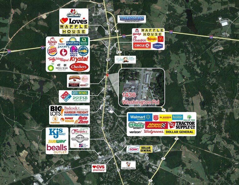 More Photos Of 1436 Washington Rd, Thomson Land For Lease