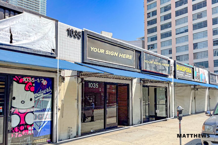 Primary Photo Of 1031-1035 S Los Angeles St, Los Angeles Storefront For Lease