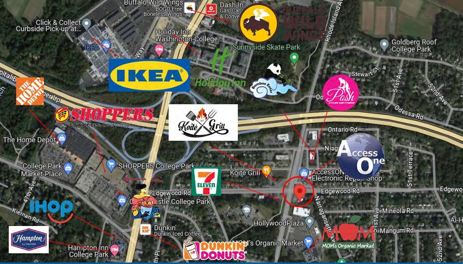 More Photos Of 9891 Rhode Island Ave, College Park Service Station For Sale