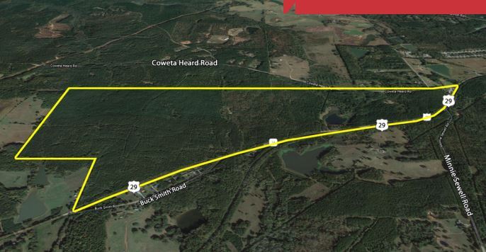 Primary Photo Of 36 Coweta Rd, Hogansville Land For Sale