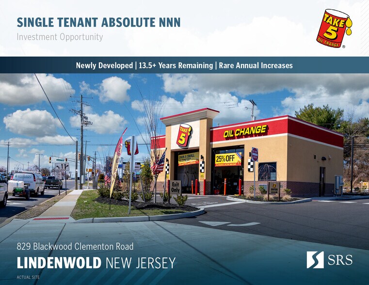 Primary Photo Of 829 Blackwood Clementon Rd, Lindenwold Auto Repair For Sale