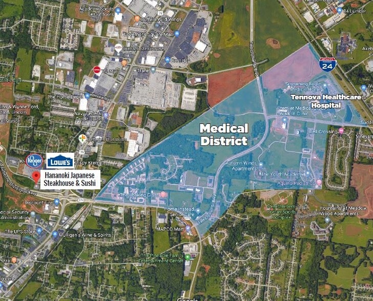 More Photos Of 2111 Lowes Dr, Clarksville Restaurant For Sale