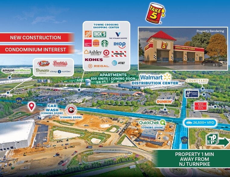 Primary Photo Of 600 Irick Rd, Westampton Auto Repair For Sale