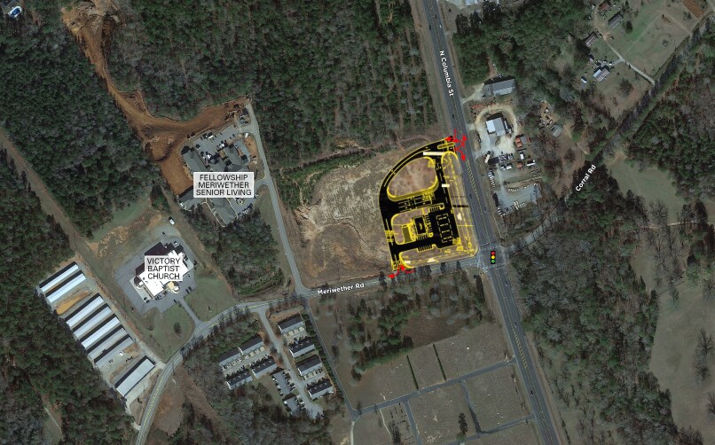 Primary Photo Of US Highway 441 Hwy @ Meriwether Road NW, Milledgeville Land For Sale