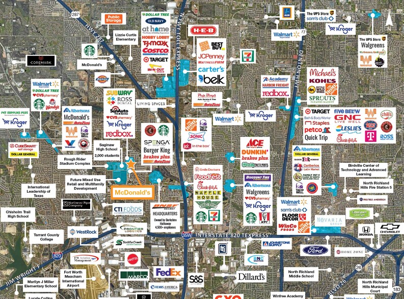 More Photos Of 1664 Basswood Blvd, Fort Worth Fast Food For Sale