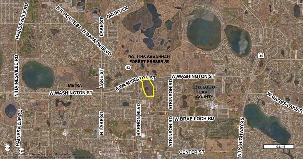 More Photos Of 20335 W Washington St, Grayslake Land For Sale