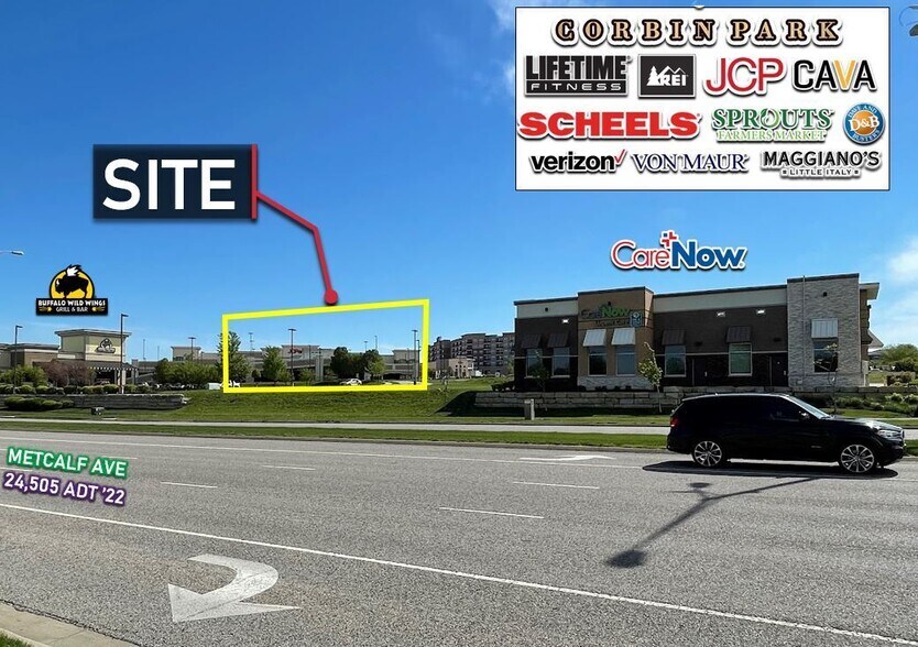 More Photos Of 13761 Metcalf Ave, Overland Park Land For Lease