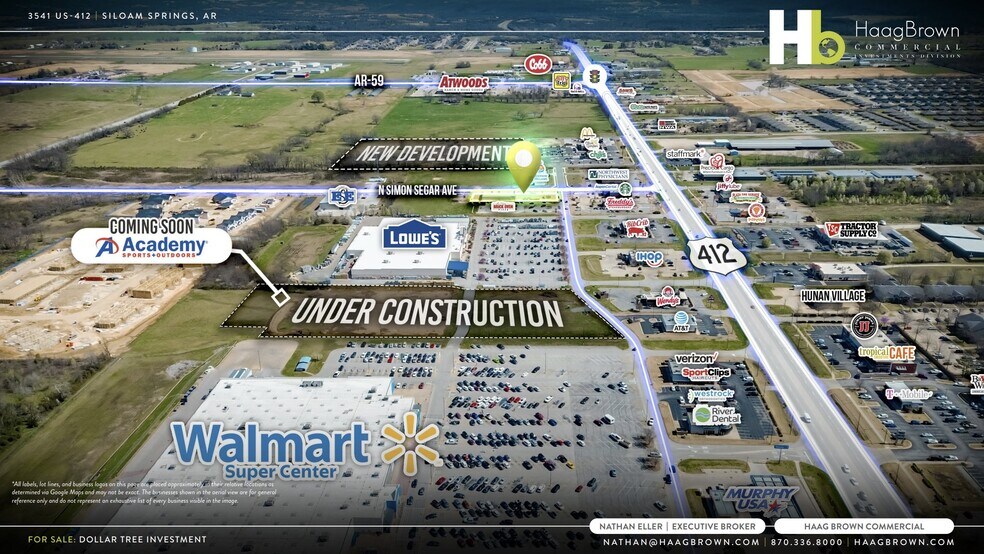 More Photos Of 3541 US-412, Siloam Springs Storefront For Sale