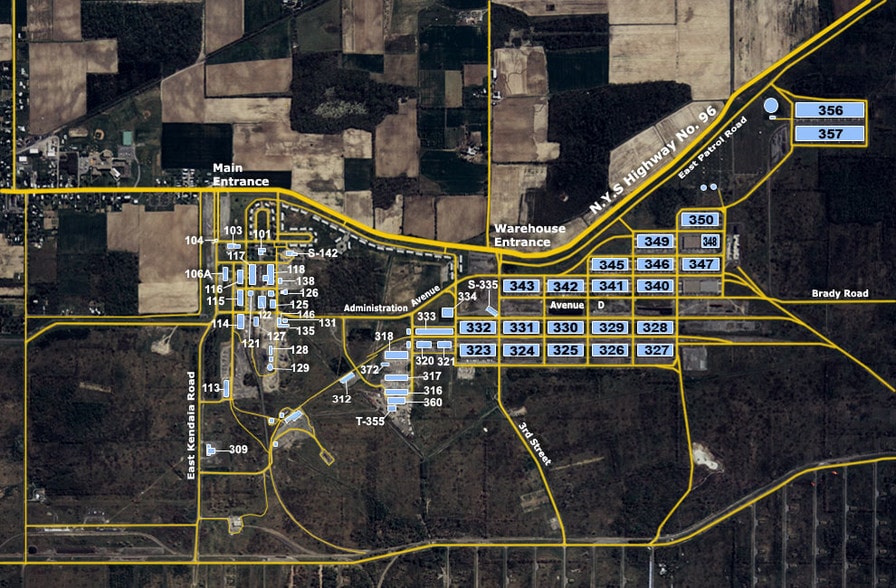 Primary Photo Of 5786 State Route 96, Romulus Warehouse For Lease