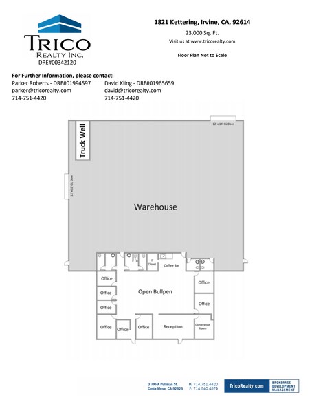 More Photos Of 1821 Kettering St, Irvine Warehouse For Lease