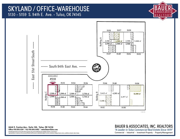 More Photos Of 5130-5159 S 94th East Ave, Tulsa Research And Development For Lease
