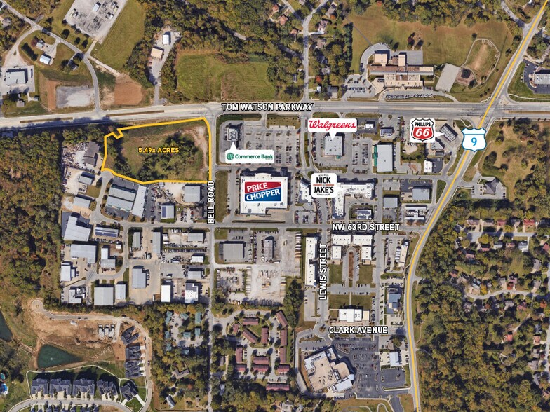 Primary Photo Of SWC Tom Watson Pky @ Bell Rd, Parkville Land For Sale