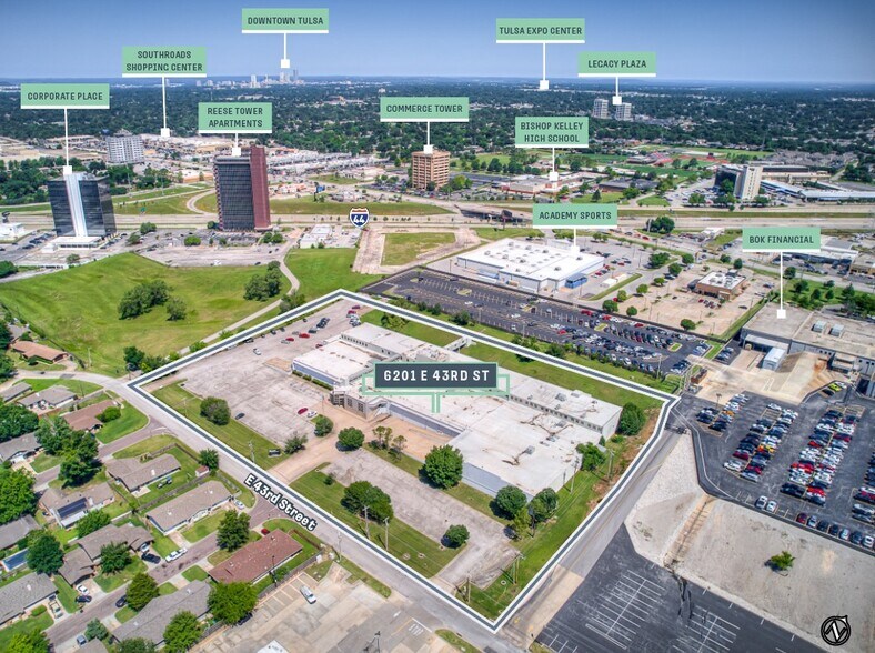 More Photos Of 6201 E 43rd St, Tulsa Manufacturing For Lease