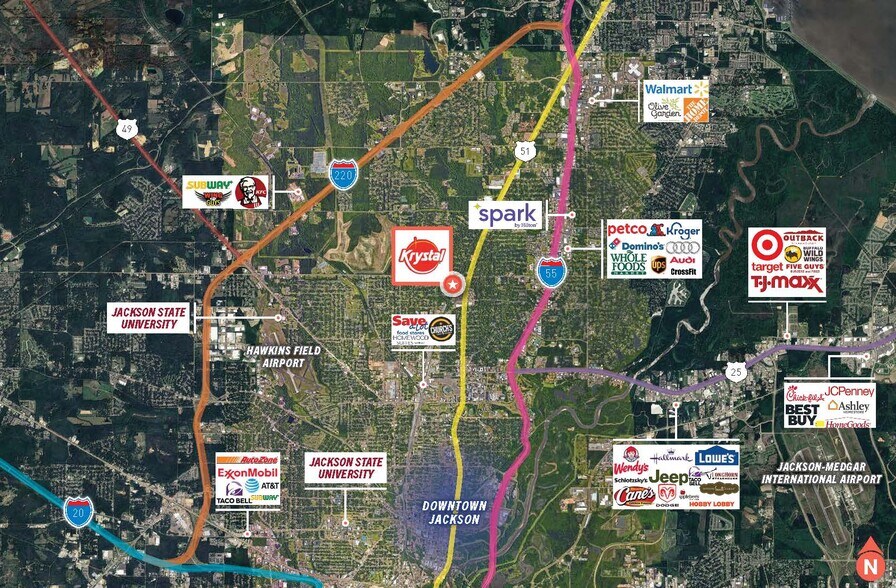 More Photos Of 4307 N State St, Jackson Fast Food For Sale