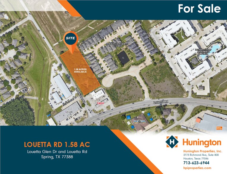 Primary Photo Of Louetta Glen Dr & Louetta Rd, Spring Land For Sale