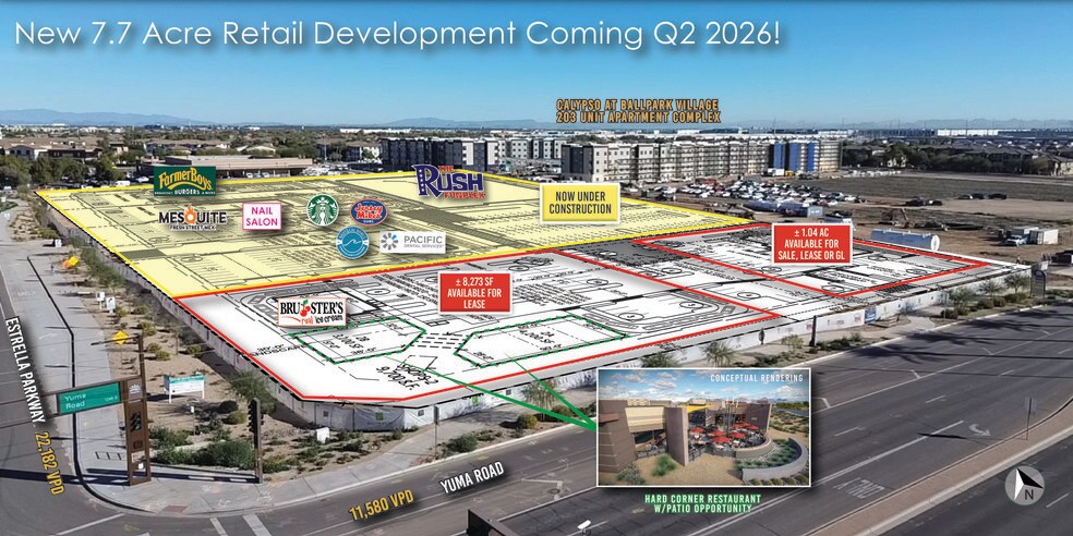 Primary Photo Of Estrella Pky @ Yuma Road, Goodyear General Retail For Lease