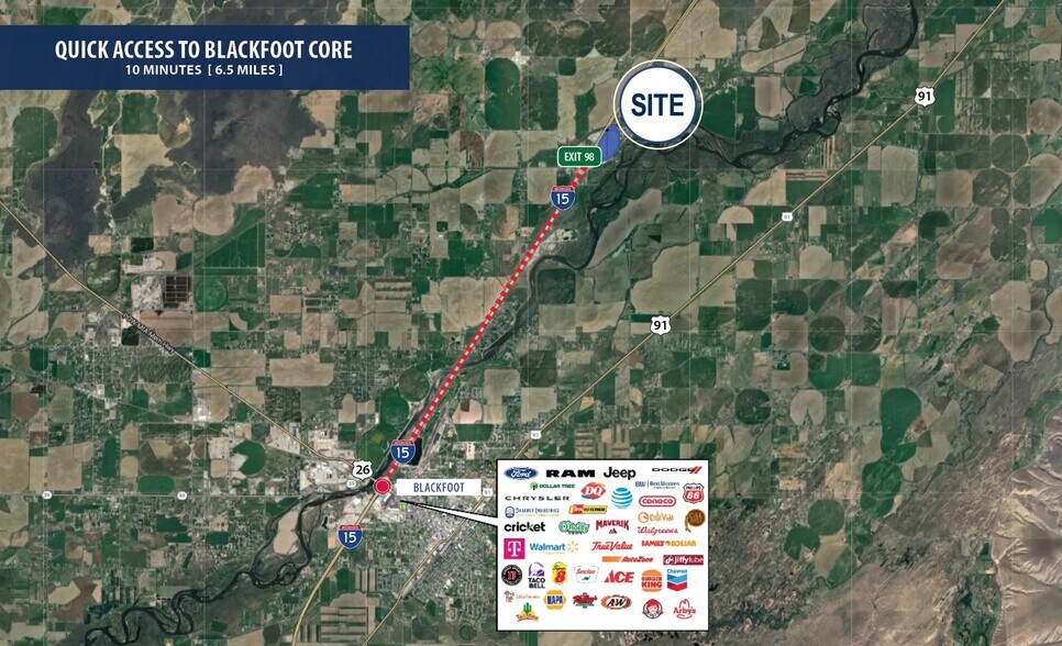 More Photos Of TBD Rose Rd, Blackfoot Land For Sale