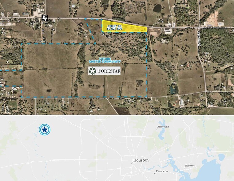 More Photos Of 29609 FM 1488 - ±10.07 Acres on FM 1488 Rd, Waller Land For Sale