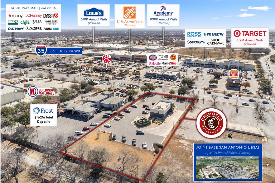 More Photos Of 2741 SW Military Dr, San Antonio Fast Food For Sale