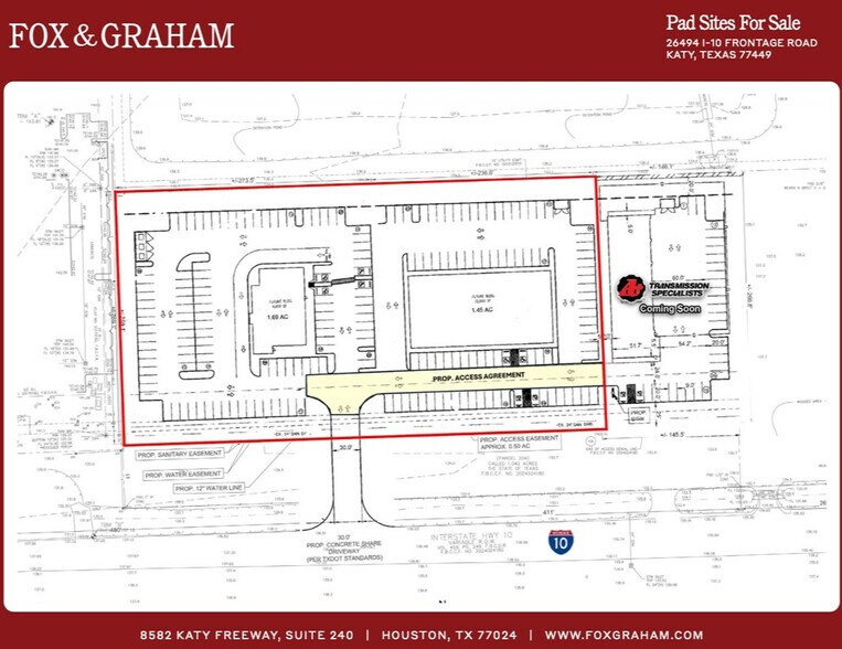 More Photos Of 26494 Interstate 10, Katy Land For Sale