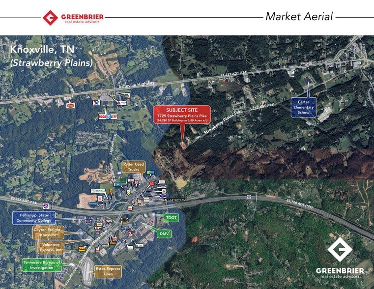 More Photos Of 7729 Strawberry Plains Pike, Knoxville Sports And Entertainment For Sale