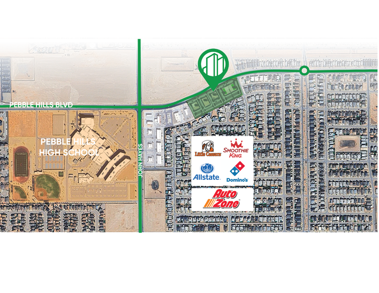 Primary Photo Of Pebble Hills Blvd, El Paso Land For Sale