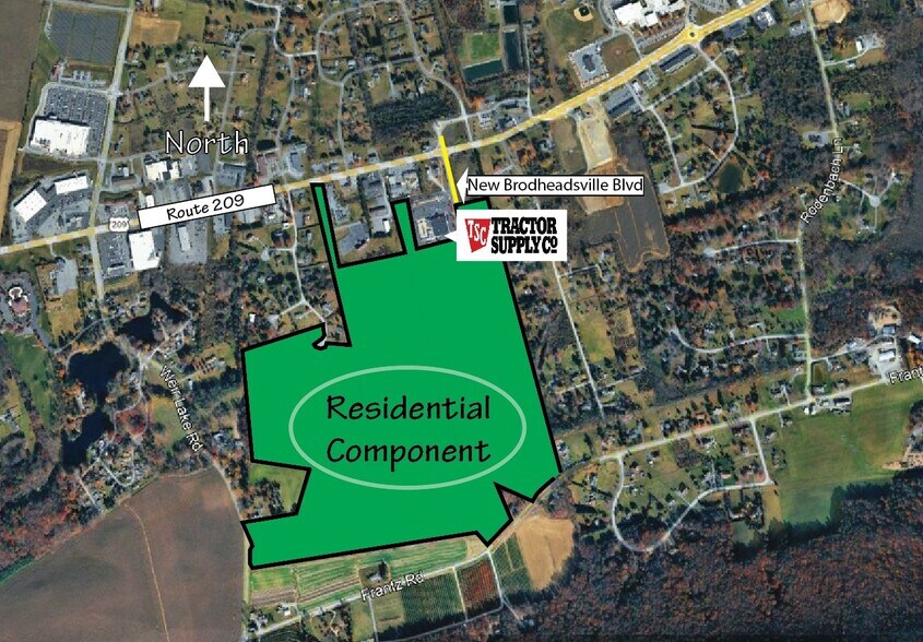More Photos Of 106 S New Brodheadsville Blvd, Brodheadsville Land For Sale