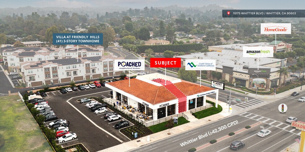 Primary Photo Of 15175 Whittier Blvd, Whittier Bank For Lease