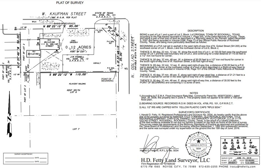 More Photos Of 111 N Goliad St, Rockwall Land For Lease